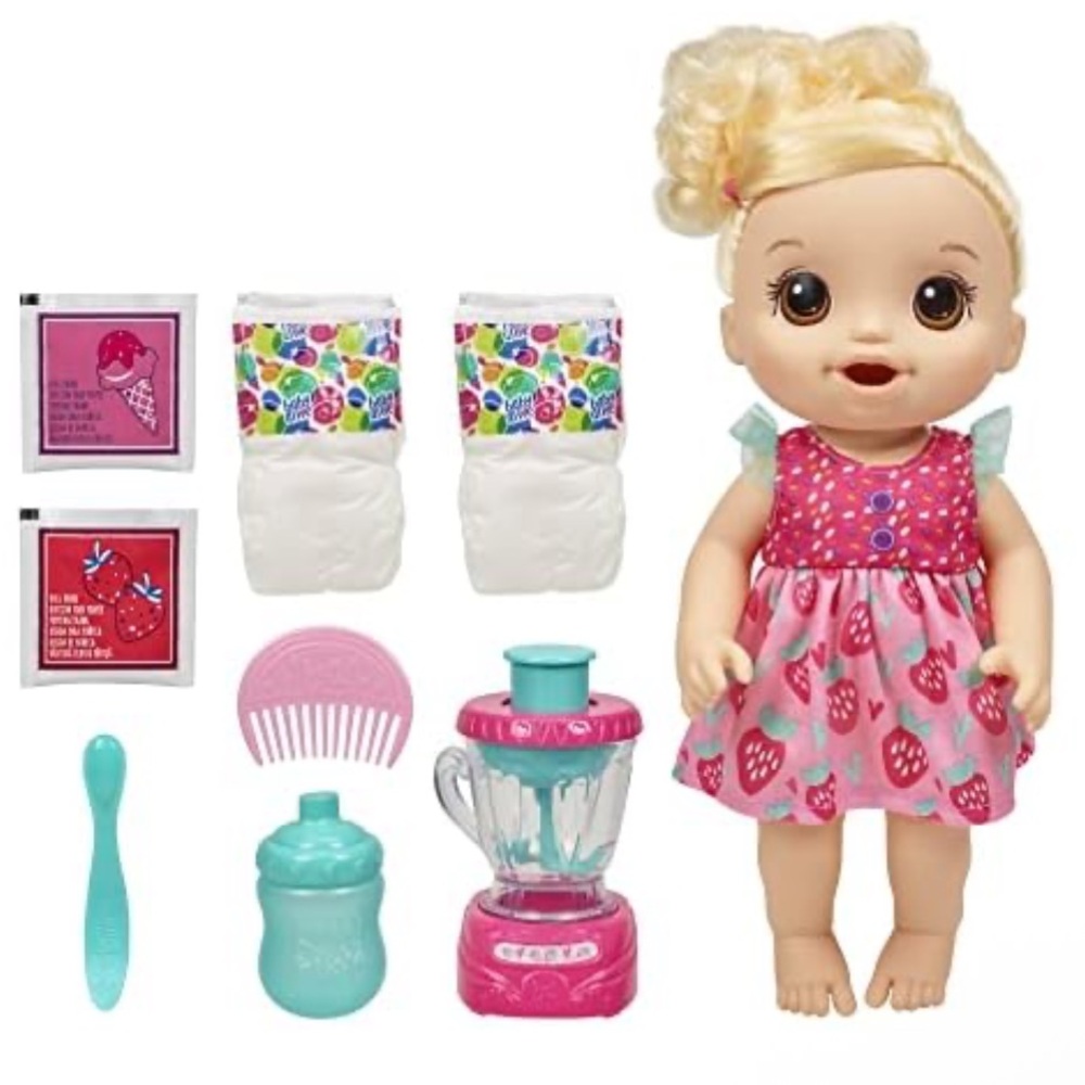 Baby Alive Magical Mixing Doll & Accessories - NEW
